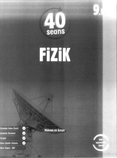 40 SEANS FİZİK Fenomen Fotokopi - YKS - KPSS - ALES