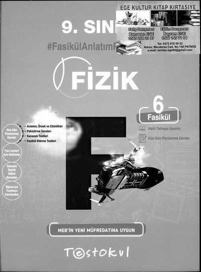 FİZİK FASİKÜL ANLATIM KİTABI Fenomen Fotokopi - YKS - KPSS - ALES