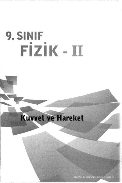 FİZİK 2 KUVVET VE HAREKET Fenomen Fotokopi - YKS - KPSS - ALES
