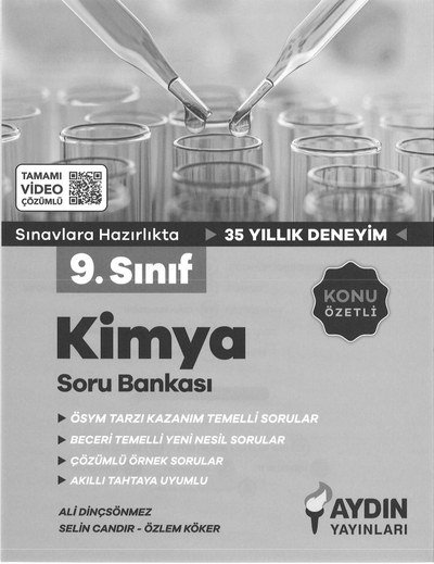 KİMYA SORU BANKASI KONU ÖZETLİ Fenomen Fotokopi - YKS - KPSS - ALES