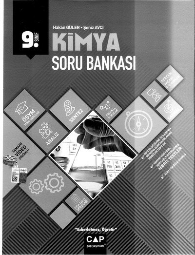KİMYA SORU BANKASI Fenomen Fotokopi - YKS - KPSS - ALES