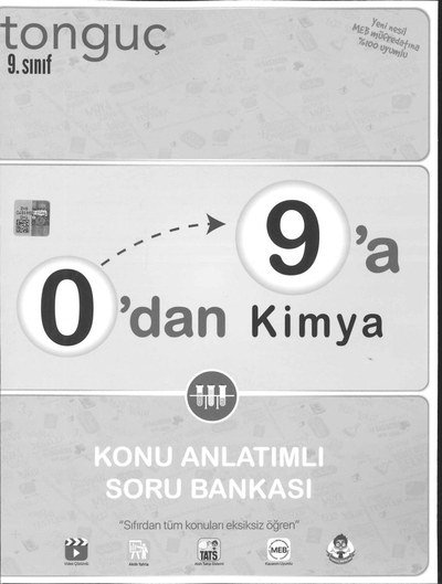0'DAN 9'A KİMYA KONU ANLATIMLI SORU BANKASI Fenomen Fotokopi - YKS - KPSS - ALES