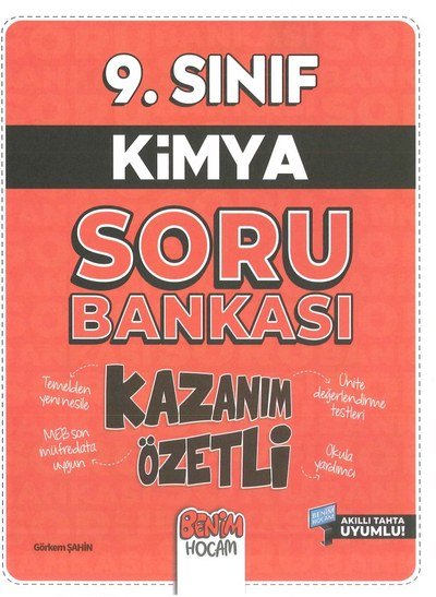 KİMYA SORU BANKASI KAZANIM ÖZETLİ