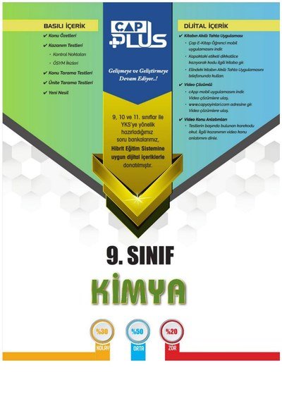 KİMYA KONU ÖZETLERİ KAZANIM TESTLERİ Fenomen Fotokopi - YKS - KPSS - ALES