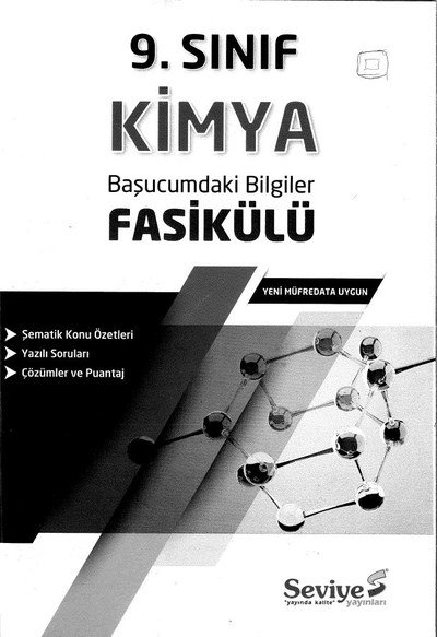KİMYA BAŞUCUMDAKİ BİLGİLER FASİKÜLÜ Fenomen Fotokopi - YKS - KPSS - ALES