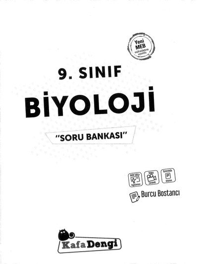 BİYOLOJİ SORU BANKASI BURCU BOSTANCI Fenomen Fotokopi - YKS - KPSS - ALES