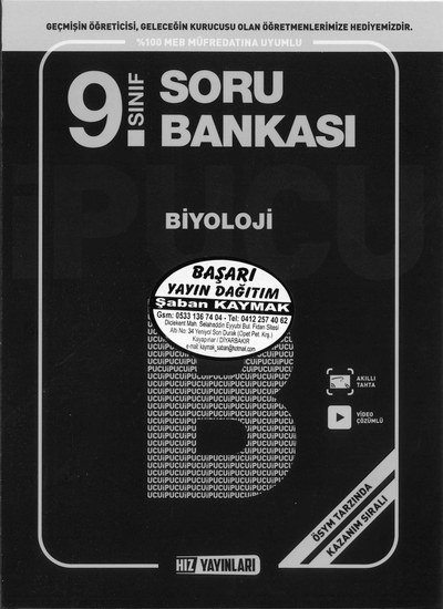 SORU BANKASI BİYOLOJİ Fenomen Fotokopi - YKS - KPSS - ALES