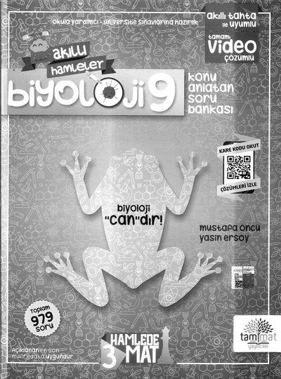 BİYOLOJİ KONU ANLATAN SORU BANKASI Fenomen Fotokopi - YKS - KPSS - ALES