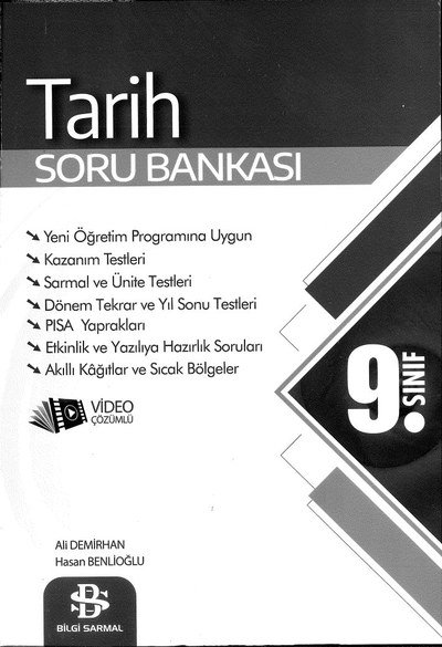 TARİH SORU BANKASI VİDEO ÇÖZÜMLÜ Fenomen Fotokopi - YKS - KPSS - ALES