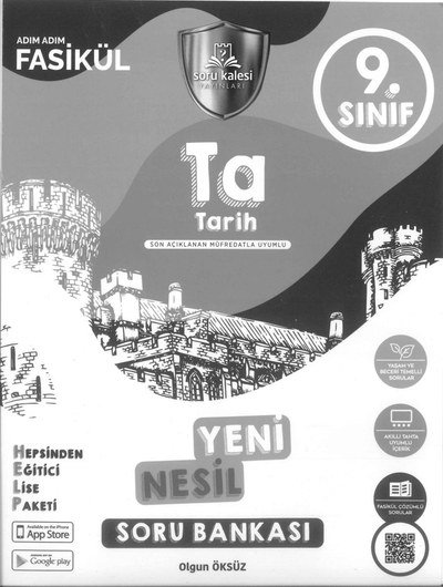 TARİH SON AÇIKLANAN MÜFREDATLA UYUMLU YENİ NESİL SORU BANKASI Fenomen Fotokopi - YKS - KPSS - ALES