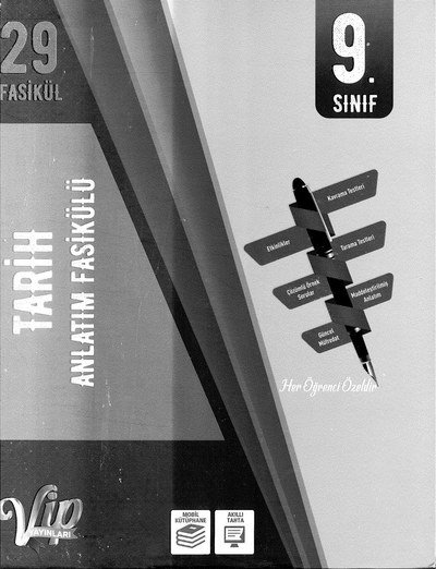 29 FASİKÜL TARİH ANLATIM FASİKÜLÜ Fenomen Fotokopi - YKS - KPSS - ALES