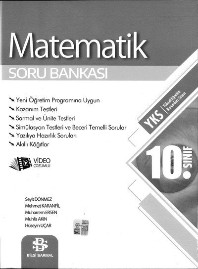 MATEMATİK SORU BANKASI