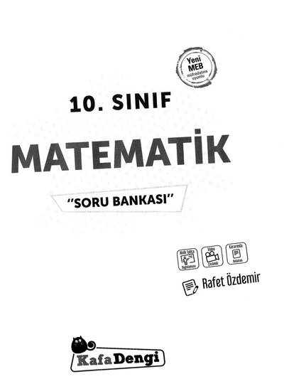 MATEMATİK SORU BANKASI Fenomen Fotokopi - YKS - KPSS - ALES