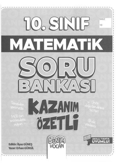 MATEMATİK SORU BANKASI KAZANIM ÖZETLİ Fenomen Fotokopi - YKS - KPSS - ALES