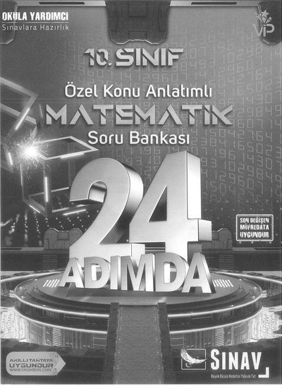 ÖZEL KONU ANLATIMLI MATEMATİK SORU BANKASI 24 ADIMDA