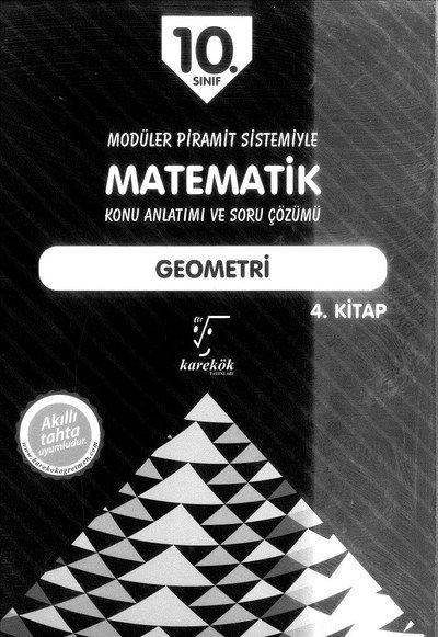 MODÜLER PİRAMİT SİSTEMİYLE MATEMATİK GEOMETRİ 4. KİTAP Fenomen Fotokopi - YKS - KPSS - ALES