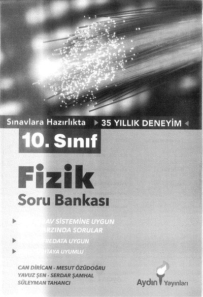 FİZİK SORU BANKASI Fenomen Fotokopi - YKS - KPSS - ALES