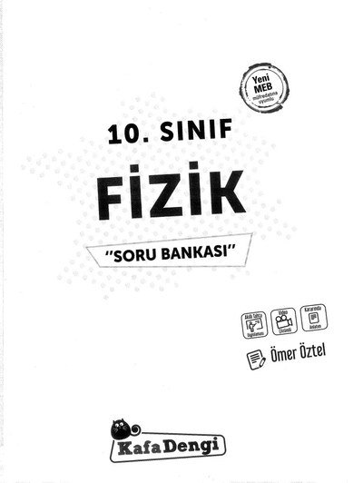 FİZİK SORU BANKASI Fenomen Fotokopi - YKS - KPSS - ALES