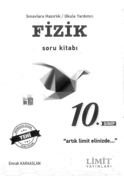 FİZİK SORU KİTABI ARTIK LİMİT ELİNİZDE Fenomen Fotokopi - YKS - KPSS - ALES