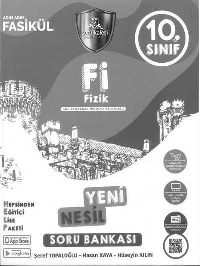 Fİ FİZİK YENİ NESİL SORU BANKASI ADIM ADIM FASİKÜL Fenomen Fotokopi - YKS - KPSS - ALES