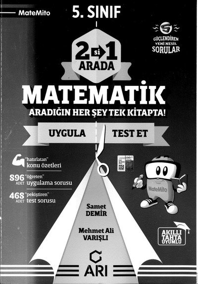 2 Sİ 1 ARADA MATEMATİK Fenomen Fotokopi - YKS - KPSS - ALES