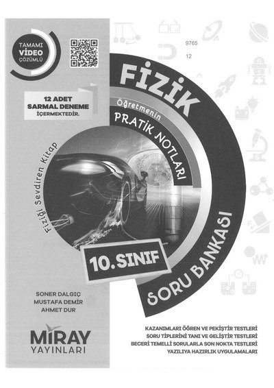 FİZİK ÖĞRETMENİN PRATİK NOTLARI SORU BANKASI Fenomen Fotokopi - YKS - KPSS - ALES