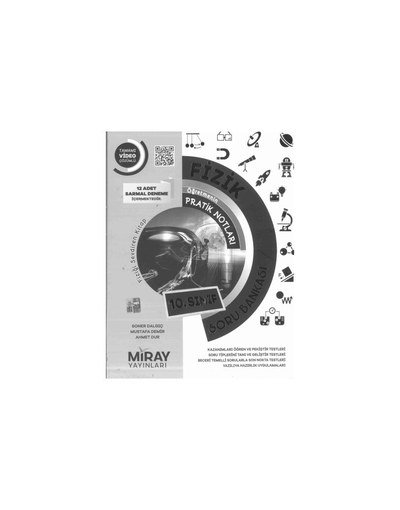 FİZİK ÖĞRETMENİN PRATİK NOTLARI SORU BANKASI Fenomen Fotokopi - YKS - KPSS - ALES