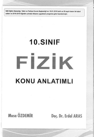 FİZİK KONU ANLATIMLI Fenomen Fotokopi - YKS - KPSS - ALES