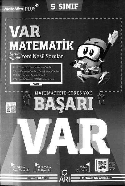 VAR MATEMATİK Fenomen Fotokopi - YKS - KPSS - ALES