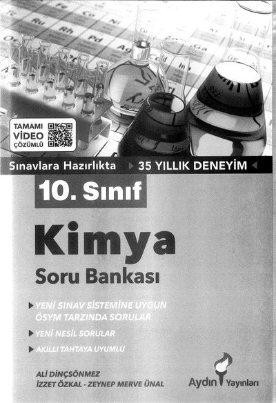 KİMYA SORU BANKASI Fenomen Fotokopi - YKS - KPSS - ALES