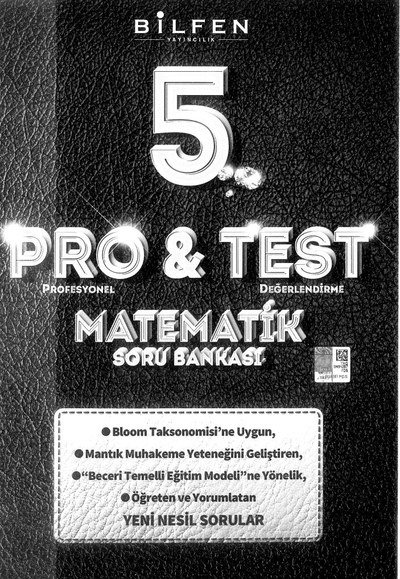 PRO & TEST MATEMATİK SORU BANKASI Fenomen Fotokopi - YKS - KPSS - ALES