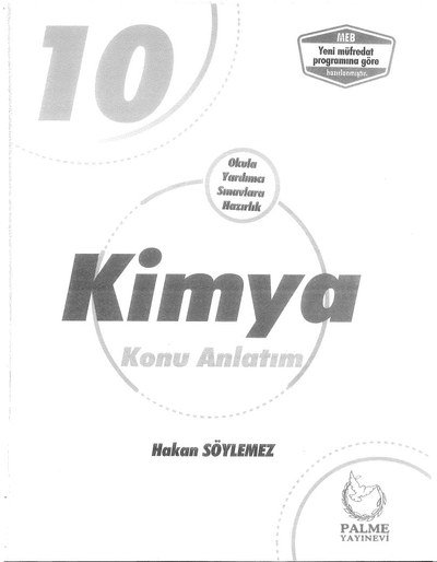 KİMYA KONU ANLATIM Fenomen Fotokopi - YKS - KPSS - ALES