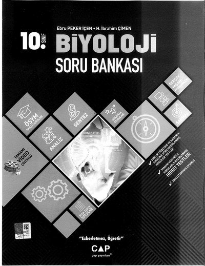 BİYOLOJİ SORU BANKASI Fenomen Fotokopi - YKS - KPSS - ALES