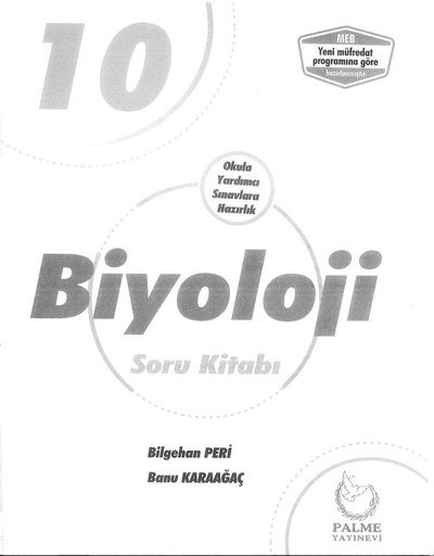 BİYOLOJİ SORU KİTABI Fenomen Fotokopi - YKS - KPSS - ALES