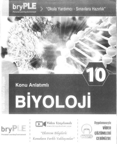 KONU ANLATIMLI BİYOLOJİ Fenomen Fotokopi - YKS - KPSS - ALES