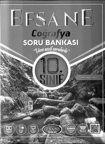 EFSANE COĞRAFYA SORU BANKASI Fenomen Fotokopi - YKS - KPSS - ALES