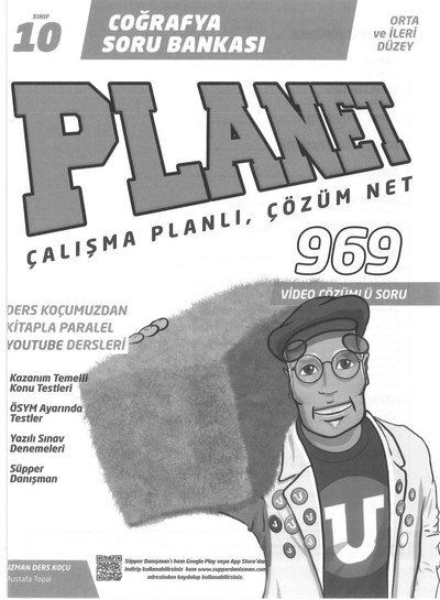 COĞRAFYA SORU BANKASI PLANET ÇALIŞMA PLANLI ÇÖZÜM NET 969 SORU Fenomen Fotokopi - YKS - KPSS - ALES