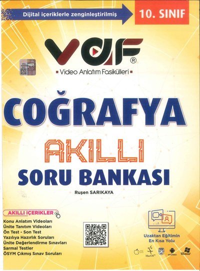 COĞRAFYA AKILLI SORU BANKASI Fenomen Fotokopi - YKS - KPSS - ALES