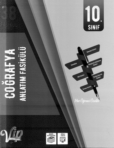 COĞRAFYA ANLATIM FASİKÜLÜ Fenomen Fotokopi - YKS - KPSS - ALES