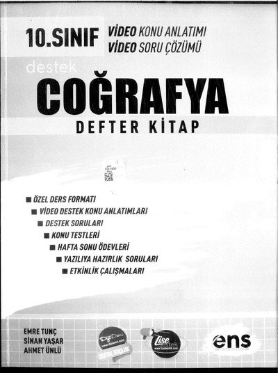 COĞRAFYA DEFTER KİTAP KONU ANLATIMI SORU ÇÖZÜMÜ