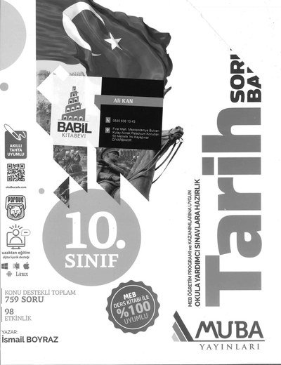 TARİH SORU BANKASI Fenomen Fotokopi - YKS - KPSS - ALES