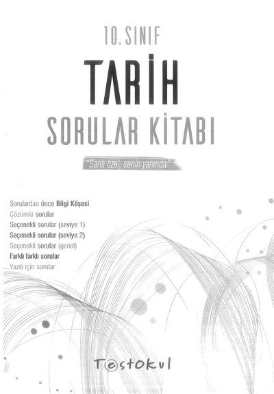 TARİH SORULAR KİTABI Fenomen Fotokopi - YKS - KPSS - ALES