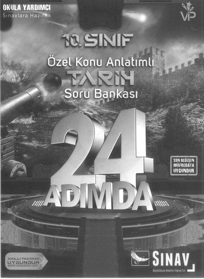 ÖZEL KONU ANLATIMI TARİH SORU BANKASI 24 ADIMDA