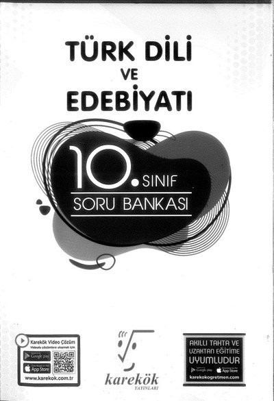 TÜRK DİLİ VE EDEBİYATI SORU BANKASI Fenomen Fotokopi - YKS - KPSS - ALES
