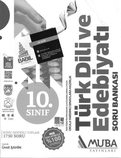 TÜRK DİLİ VE EDEBİYATI SORU BANKASI Fenomen Fotokopi - YKS - KPSS - ALES