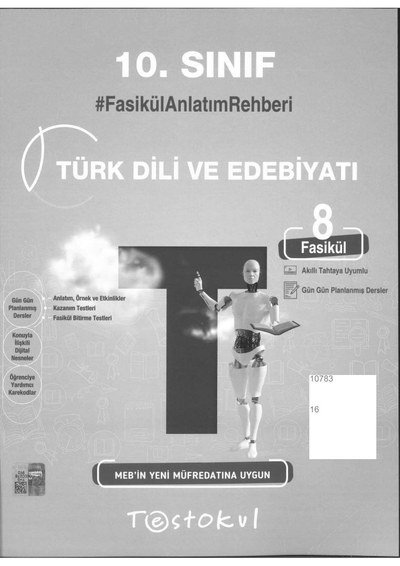 TÜRK DİLİ VE EDEBİYATI FASİKÜL ANLATIM REHBERİ Fenomen Fotokopi - YKS - KPSS - ALES