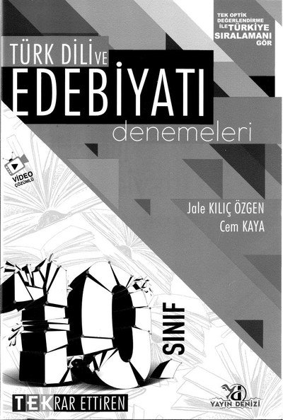 TÜRK DİLİ VE EDEBİYATI DENEMELERİ TEKRAR ETTİREN Fenomen Fotokopi - YKS - KPSS - ALES