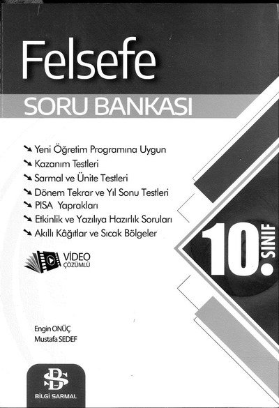 FELSEFE SORU BANKASI