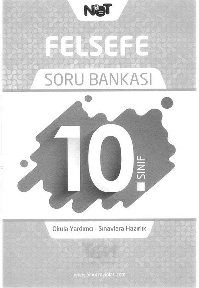 FELSEFE SORU BANKASI Fenomen Fotokopi - YKS - KPSS - ALES