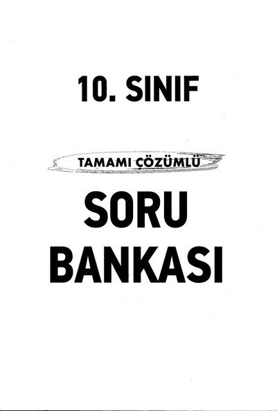 TAMAMI ÇÖZÜMLÜ SORU BANKASI
